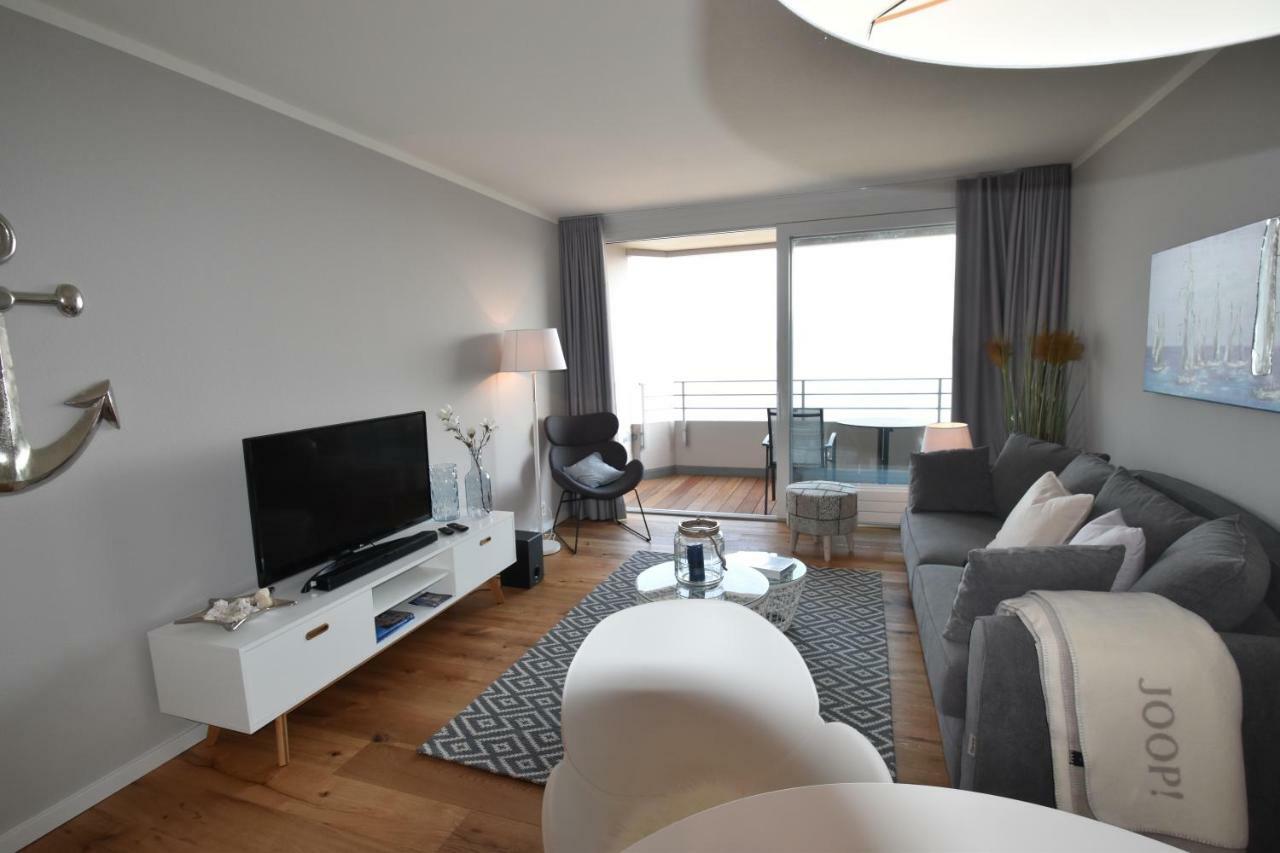 Fewo1846 - Intermar Lina K - Luxurioeses Apartment Im 6 Og Mit Balkon Und Meerblick Глюксбург Экстерьер фото